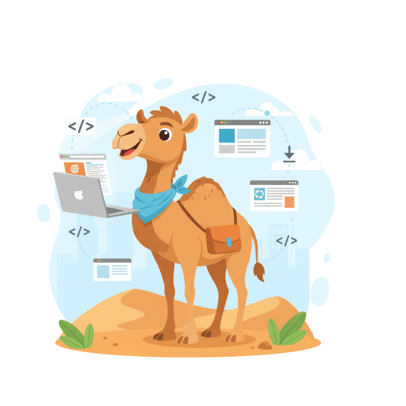 About Section Camel Image